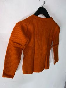 Cute Orange Cardigan