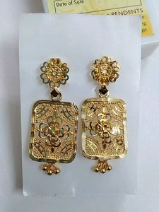 Earrings Shri Hari Gold Plated Jewellery