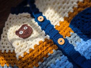Adorable Handmade Baby Cardigan