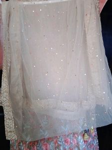 Pink Golden Ethnic Gown Wedding &amp; Festive Wear