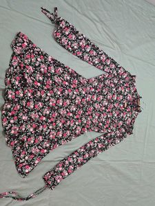 H&M Floral Mini Dress
