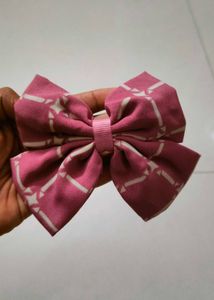 Handmade Cute Pink Hair Bow