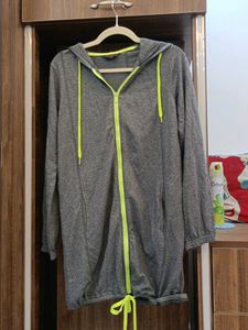 Athletic Gray Hoodie