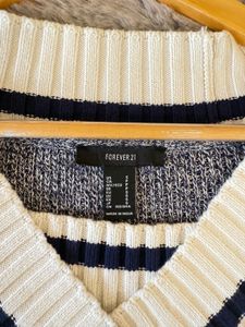 Forever 21 Korean Coded Sweater