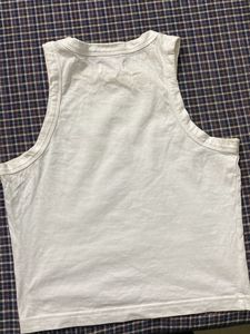 Bonkers White &#39;extraa&#39; Tank Top
