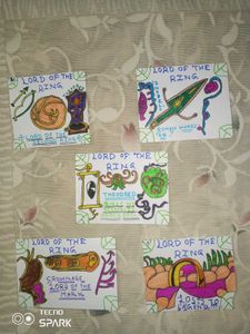 Lord Of The Ring. VIP CARDS.