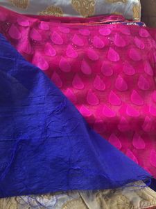 Elegant Embroidered Saree