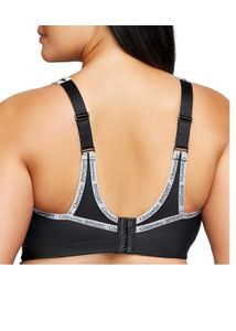 GLAMORISE Black Sports Bra