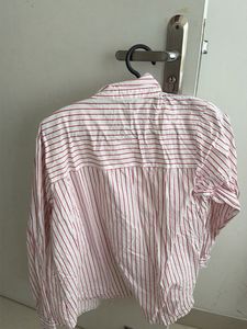 Striped Button-Up Shirt
