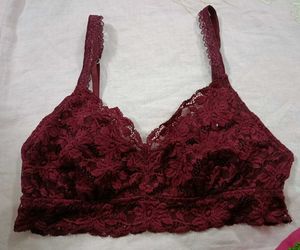 Lace Bralette Stretchable Pads Not Included