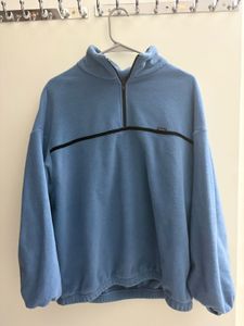Light Blue Pullover Sweatshirt
