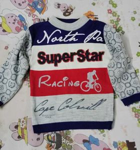 Blue Sweater For 4- 5 Year