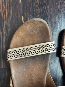 Bronze Slip on Flats (Size 7)