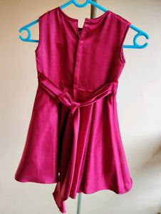 Red Dress with Bow