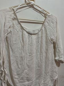 White Early 2000s Top