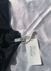 Brand New (Newme) Black Cutout Ruched Dress