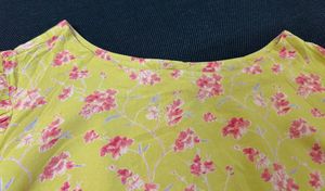 flower printed top
