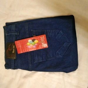 Black Gold Men's Dark Blue Colour Jeans