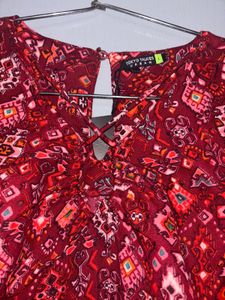 Patterned Blouse
