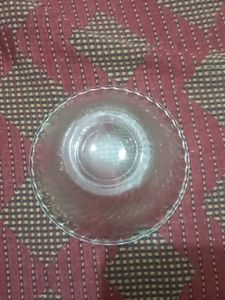 glass bowl set for dinning table