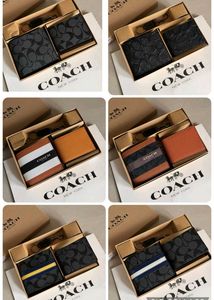 Coach Boxed 3-in-1 Wallet Gift Set in signature wi