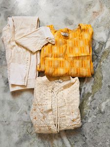 Yellow Kurta Set😻
