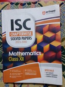 Arihant Maths Isc Chapterwise PYQ's