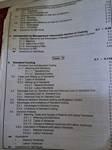 Third Year Bcom Textbooks