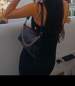 Zara Black Bodycon Dress