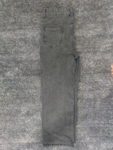 Charcoal Straight Jeans