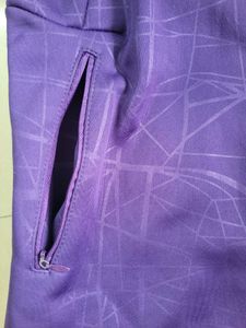 Purple Fleece Jacket For Winters