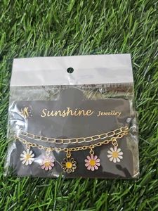 Sunshine Daisy Chain Bracelet