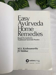 Easy Ayurveda Home Remedies