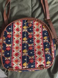 Stylish Ethnic Print Sling Bag