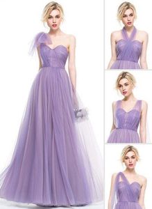 Lavender Mesh Gown