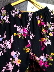 Floral Print Night Suit