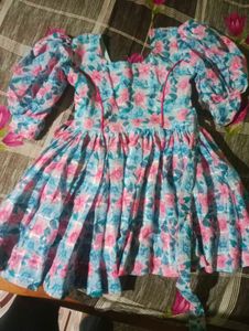 Floral Print Skirt