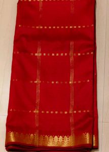 Elegant Red Saree