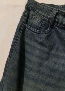 Y2k Long Denim Skirt