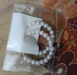 Pearl Hoop Earrings