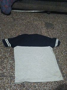 Round Neck Plain T Shirt Age 16-17