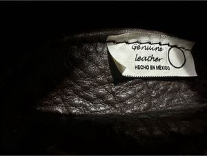 Leather Travel Duffel Bag