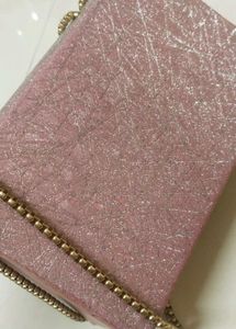 Sparkling Silver Clutch