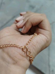 Rose Gold Mor Pankh Bracelet