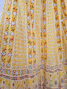Mustard Color Lehnga Choli