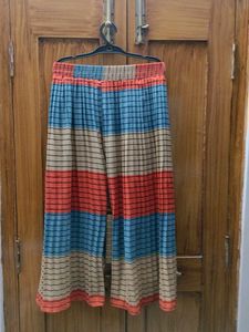 Striped Wide Leg Palazzos Or Pants.