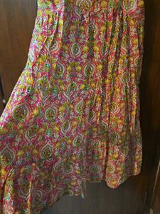 Floral Viscose Dress