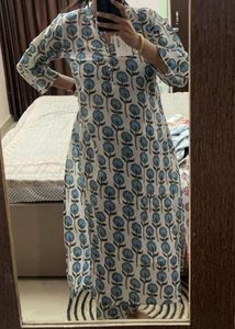 Floral Print Kurta Set