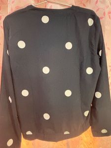 Polka Dot Bomber Jacket