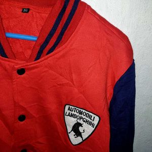 💥Red Varsity jack L 25